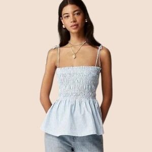 J. Crew Paloma top in stripe - Medium